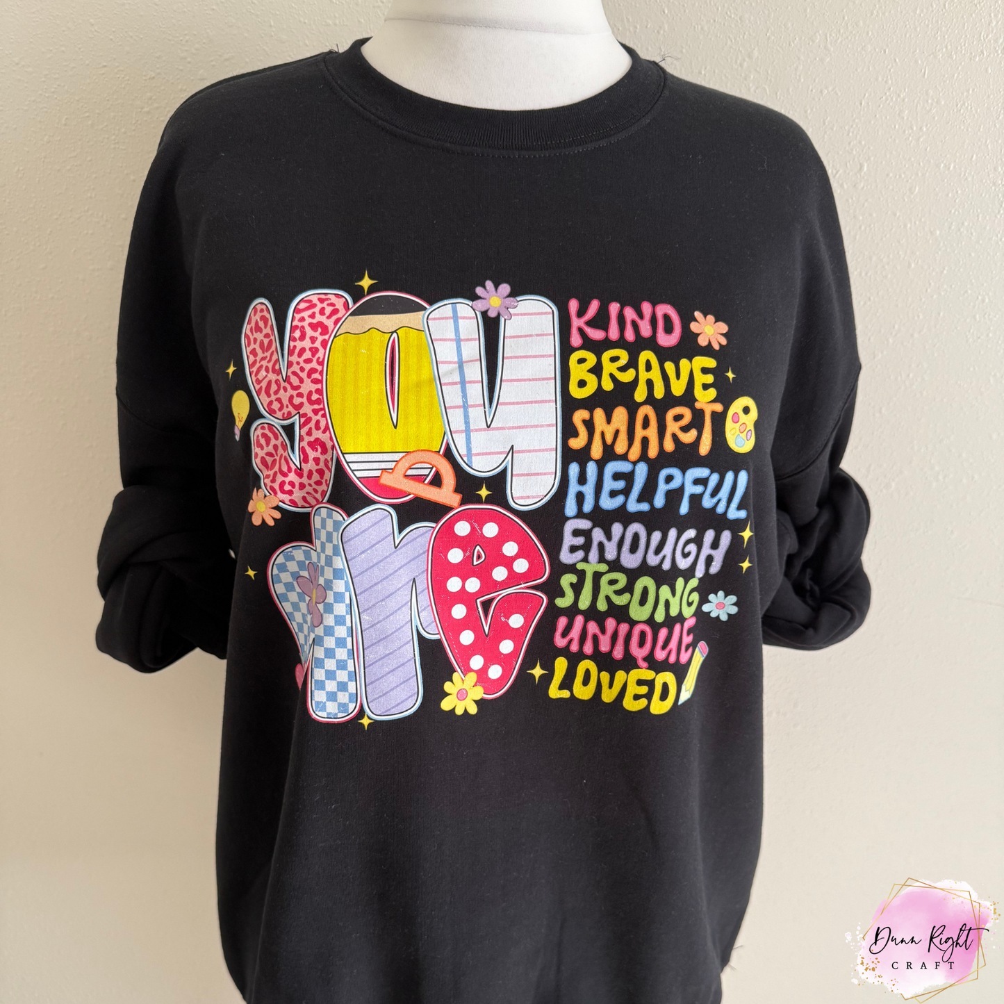 You Are Kind Brave Smart Tee - Positive Affirmation Shirt