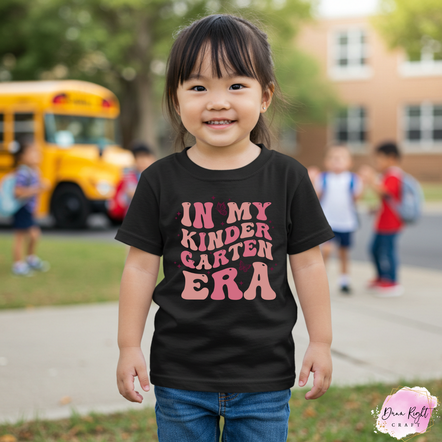 In My School Era Shirt – Custom Grade Tee for Girls Back to School