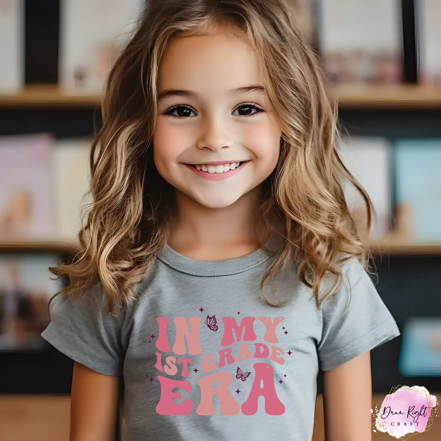 In My School Era Shirt – Custom Grade Tee for Girls Back to School