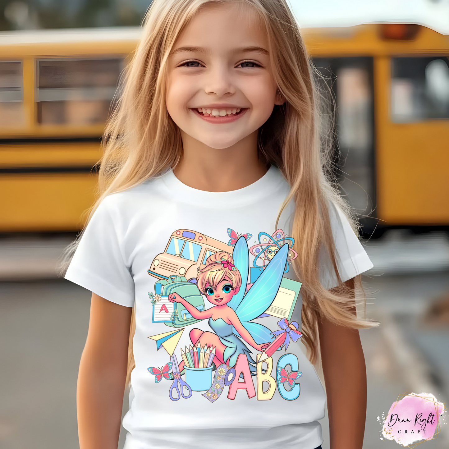 ABC Fairy Shirt – Magical Back to School Tee for Girls