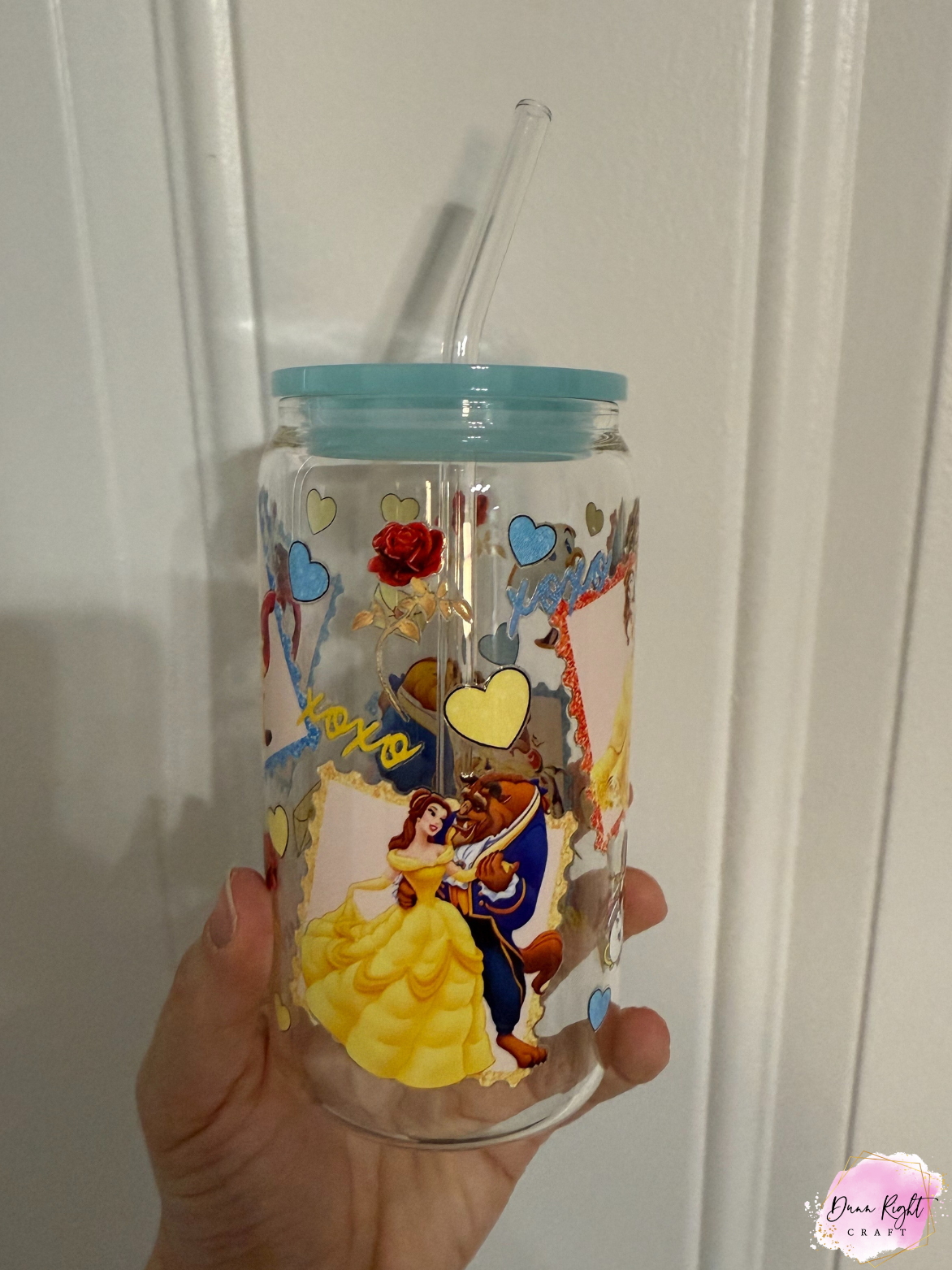 Beauty & The Beast 16 oz Libby Cup - Dunn Right Craft