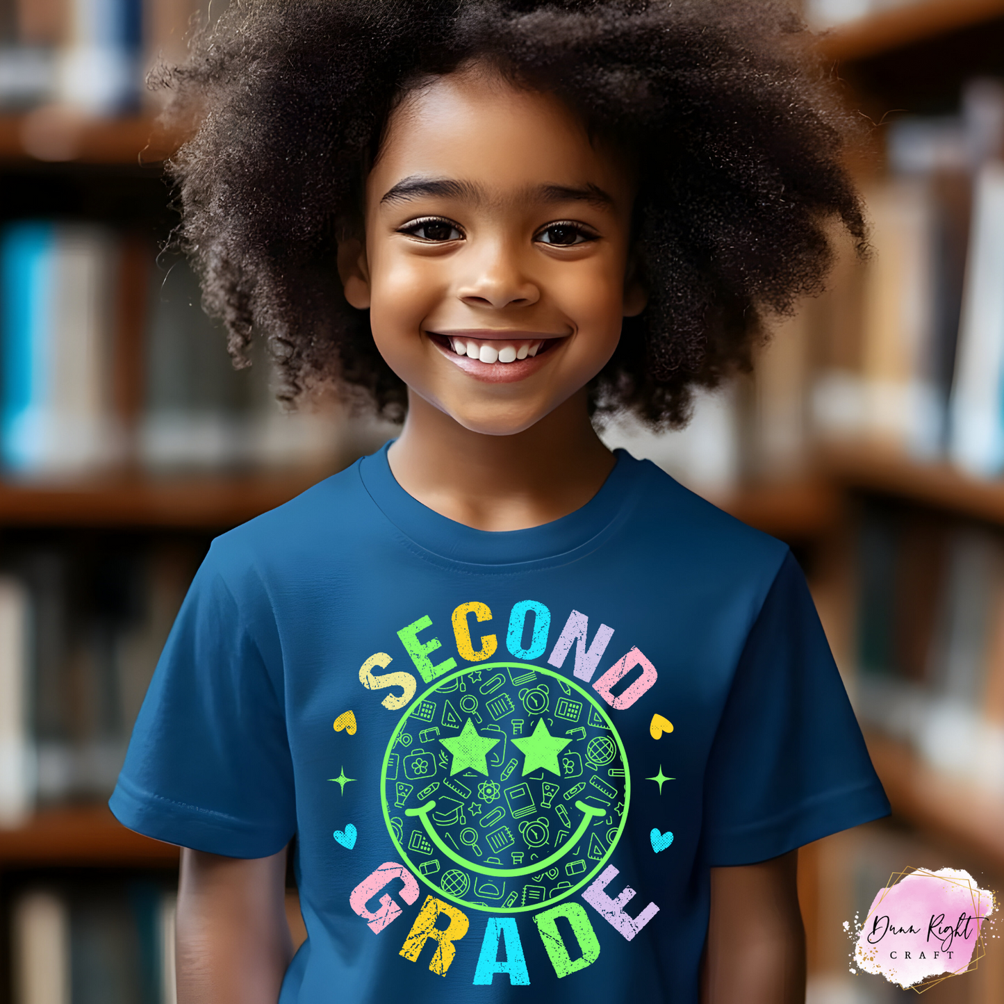 Colorful Smiley Face Shirt for kids