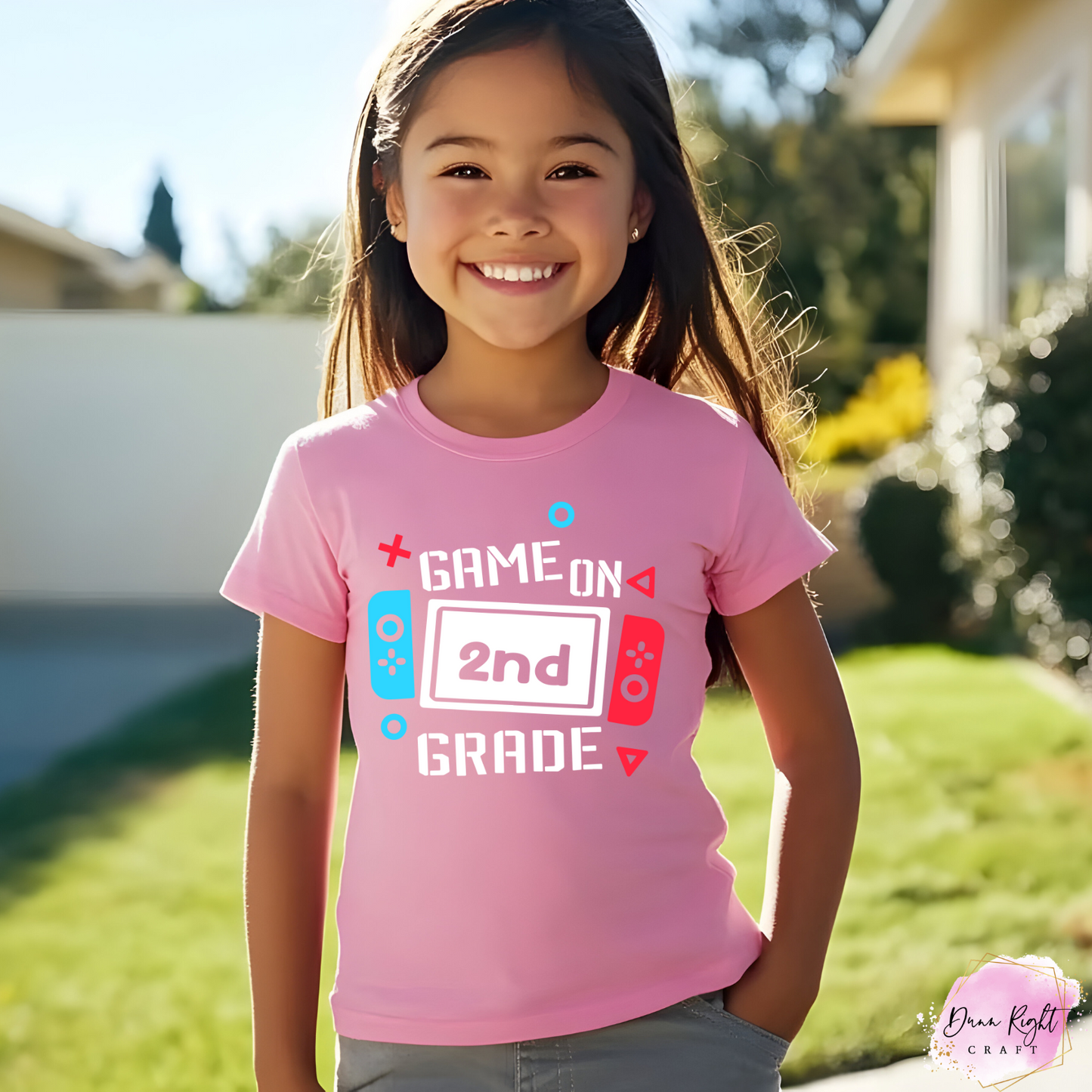 Game On Custom Gamer Shirt for Back to School