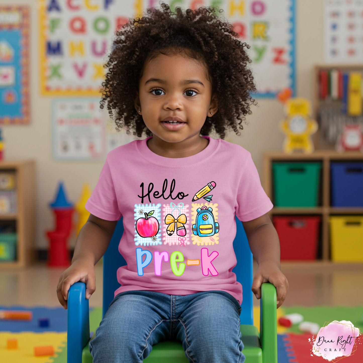 Personalized Back to School Shirt – Hello Design Tee for Kids