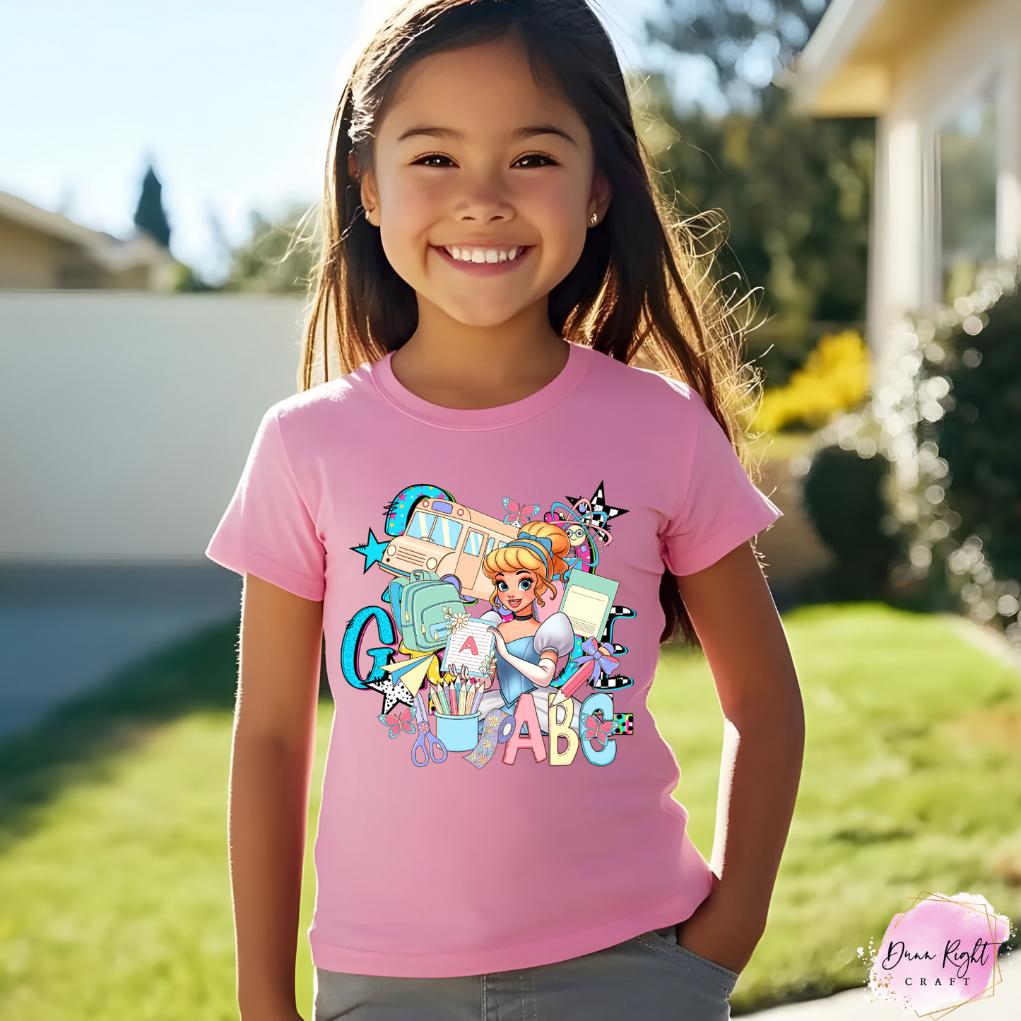 ABC Fairy Shirt – Magical Back to School Tee for Girls