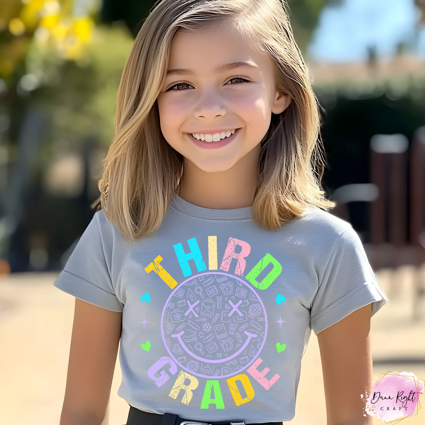 Colorful Smiley Face Shirt for kids