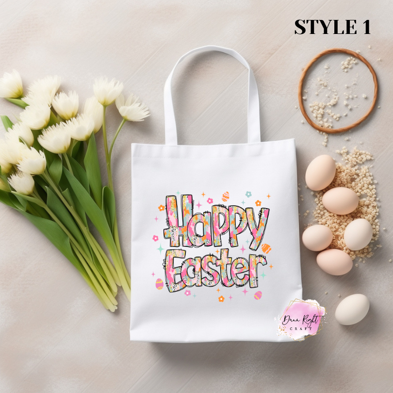 Easter Tote Bags - Dunn Right Craft