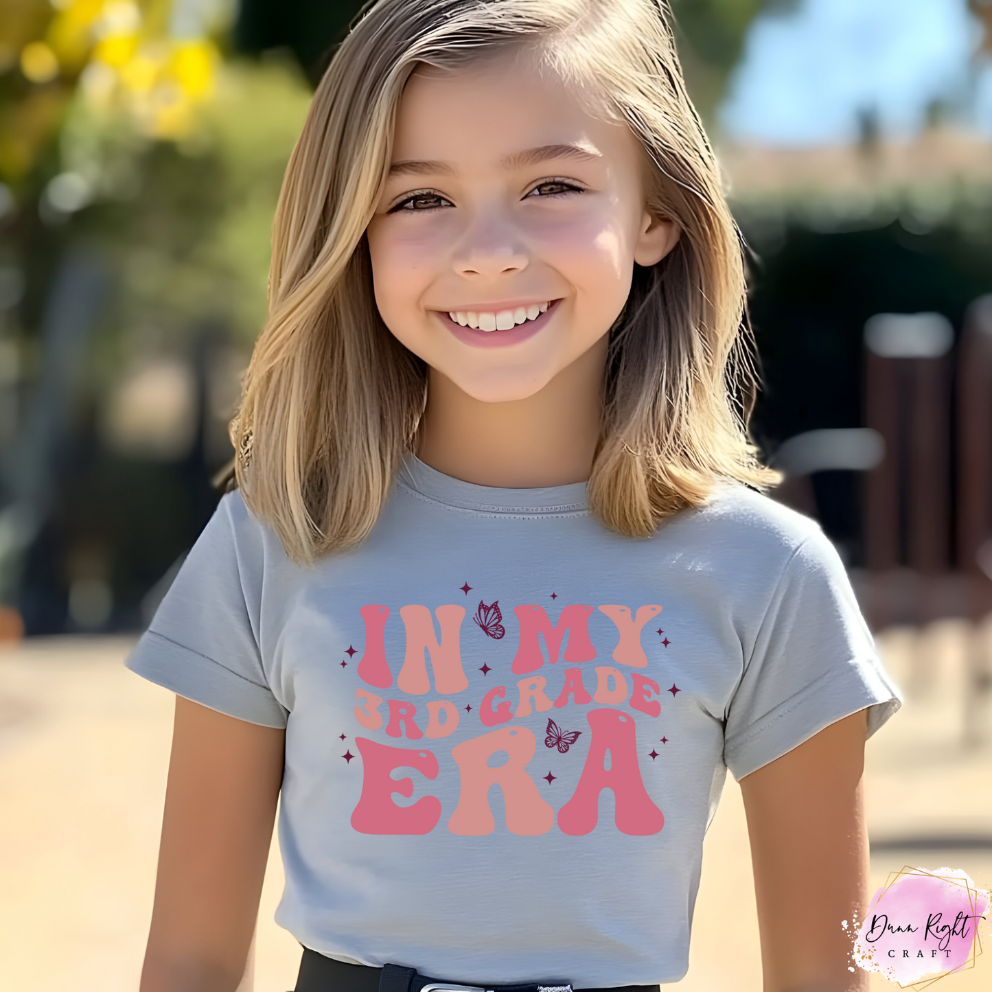 In My School Era Shirt – Custom Grade Tee for Girls Back to School