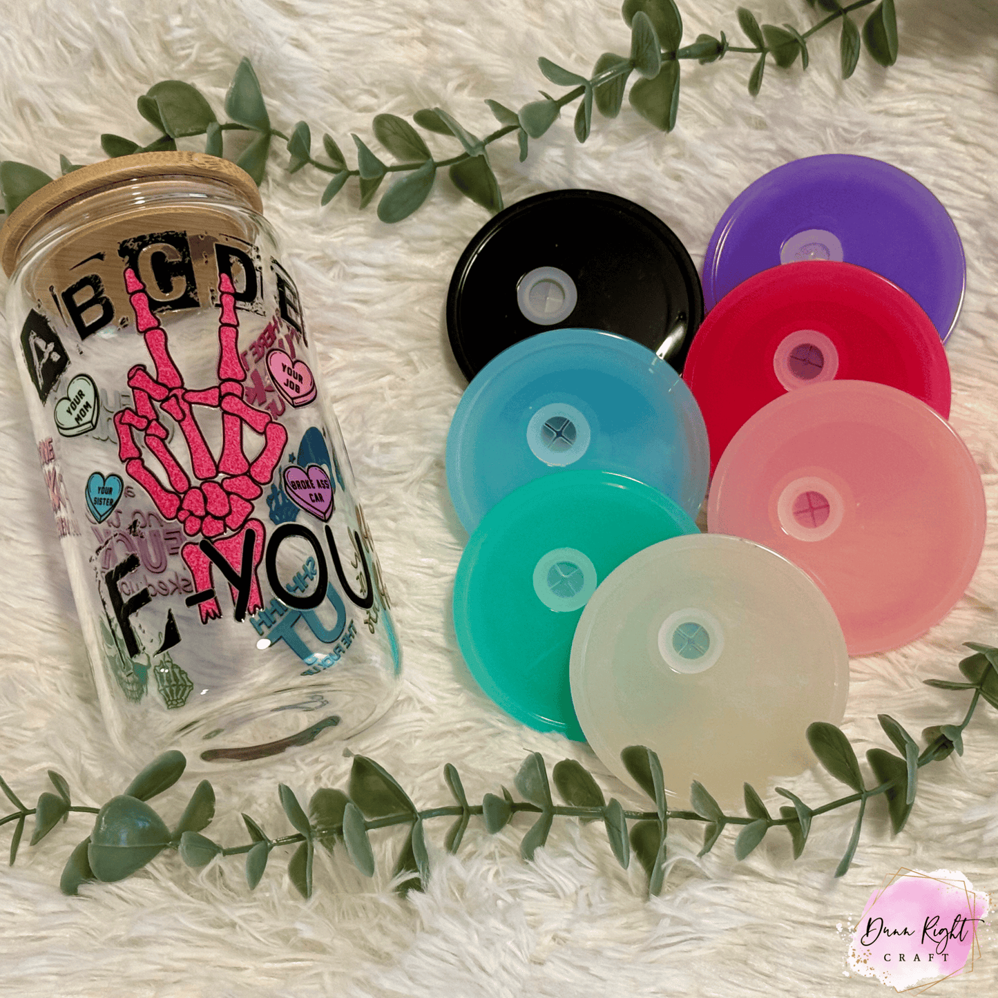 ABCD Fuck You 16 oz Libby Cup - Dunn Right Craft