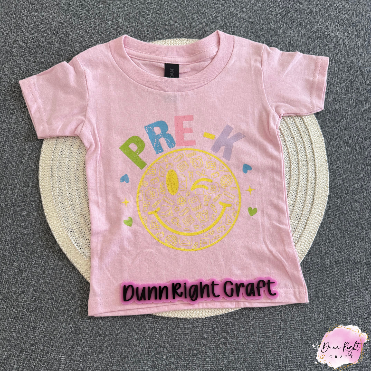 Colorful Smiley Face Shirt for kids
