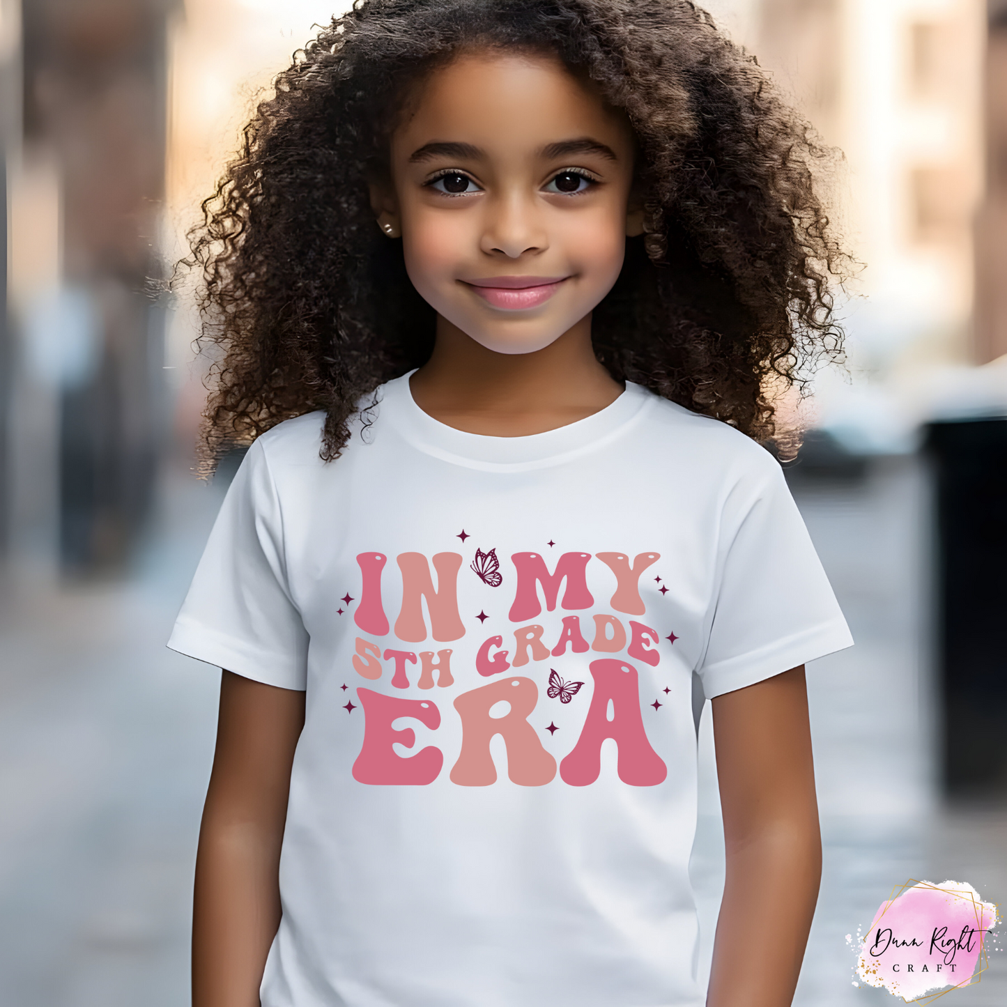In My School Era Shirt – Custom Grade Tee for Girls Back to School