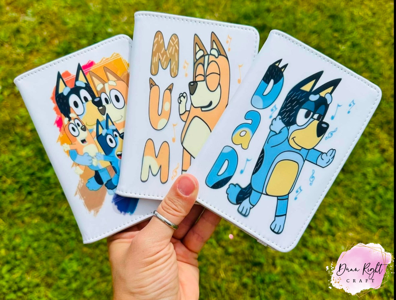 Bluey Passport Covers - Dunn Right Craft