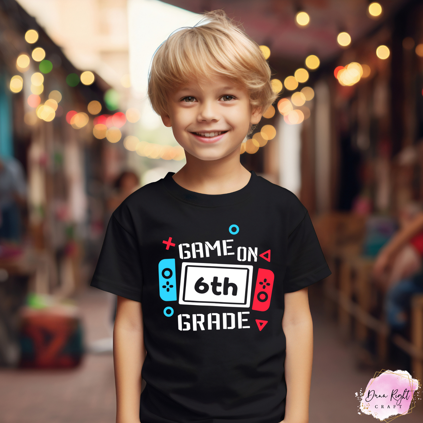 Game On Custom Gamer Shirt for Back to School