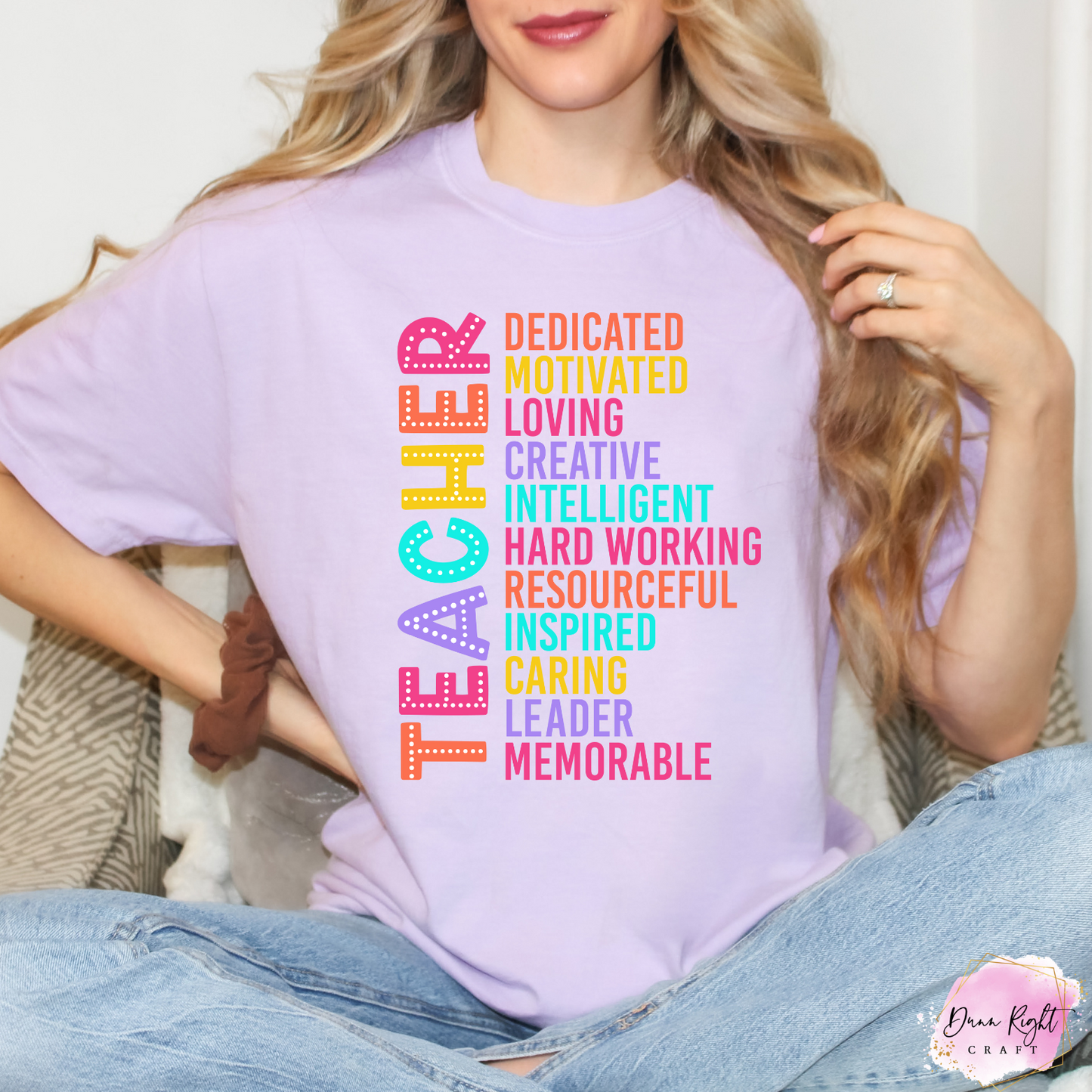 TEACHER Acronym Shirt for Back to School