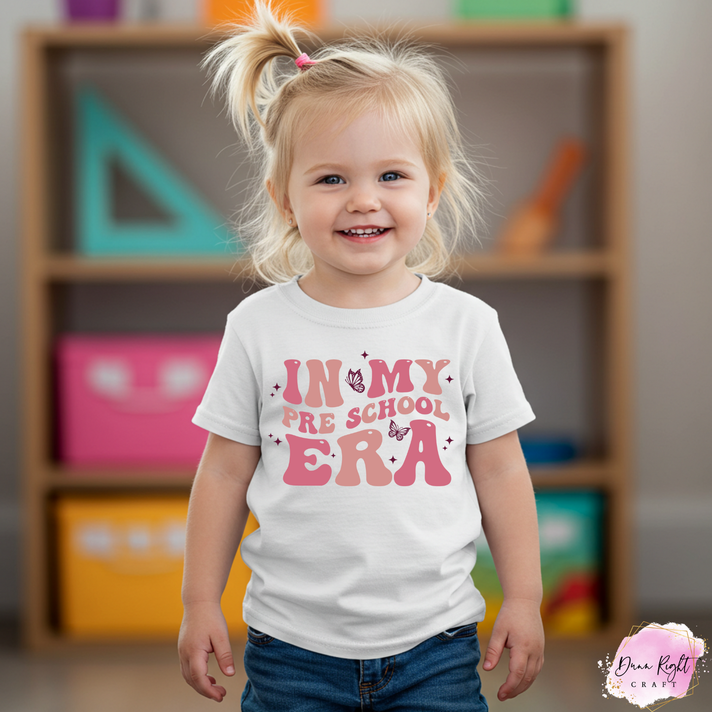 In My School Era Shirt – Custom Grade Tee for Girls Back to School