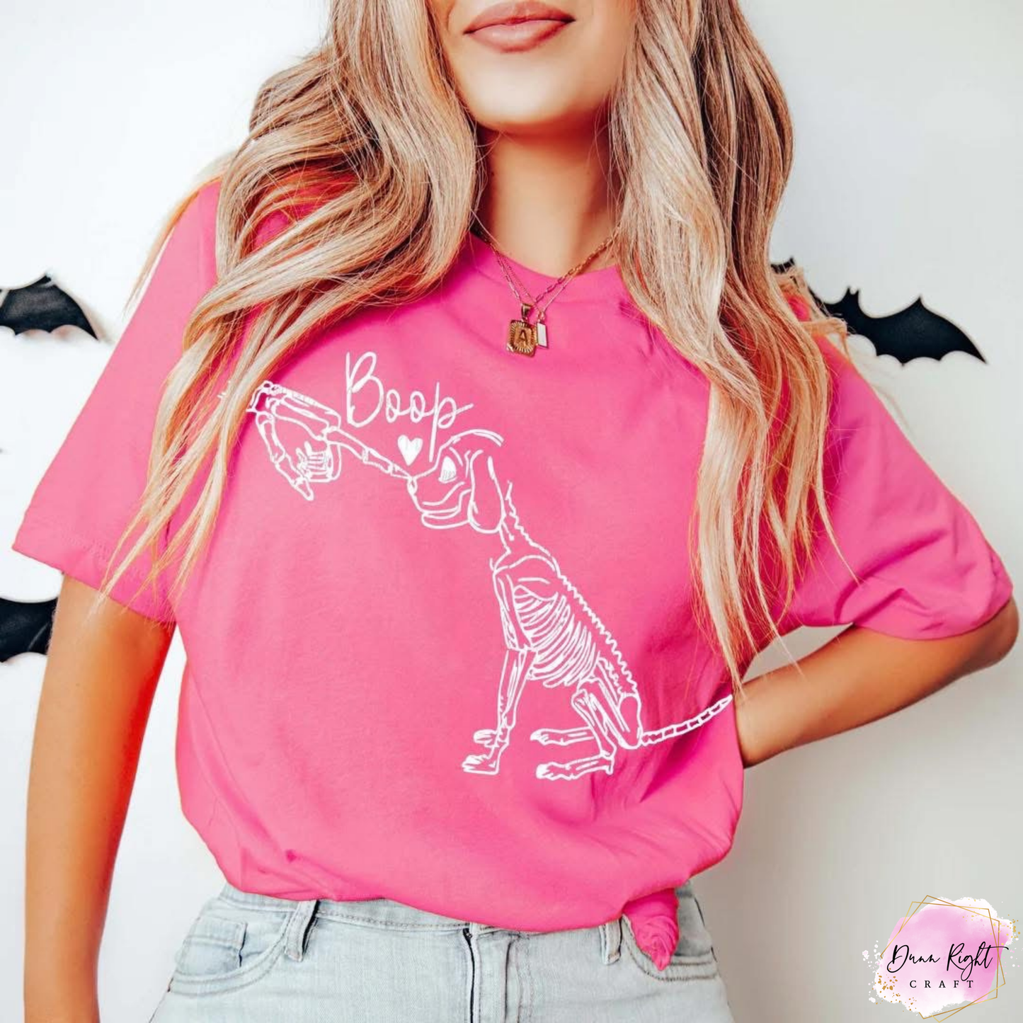 Boop Skeleton Dog Shirt