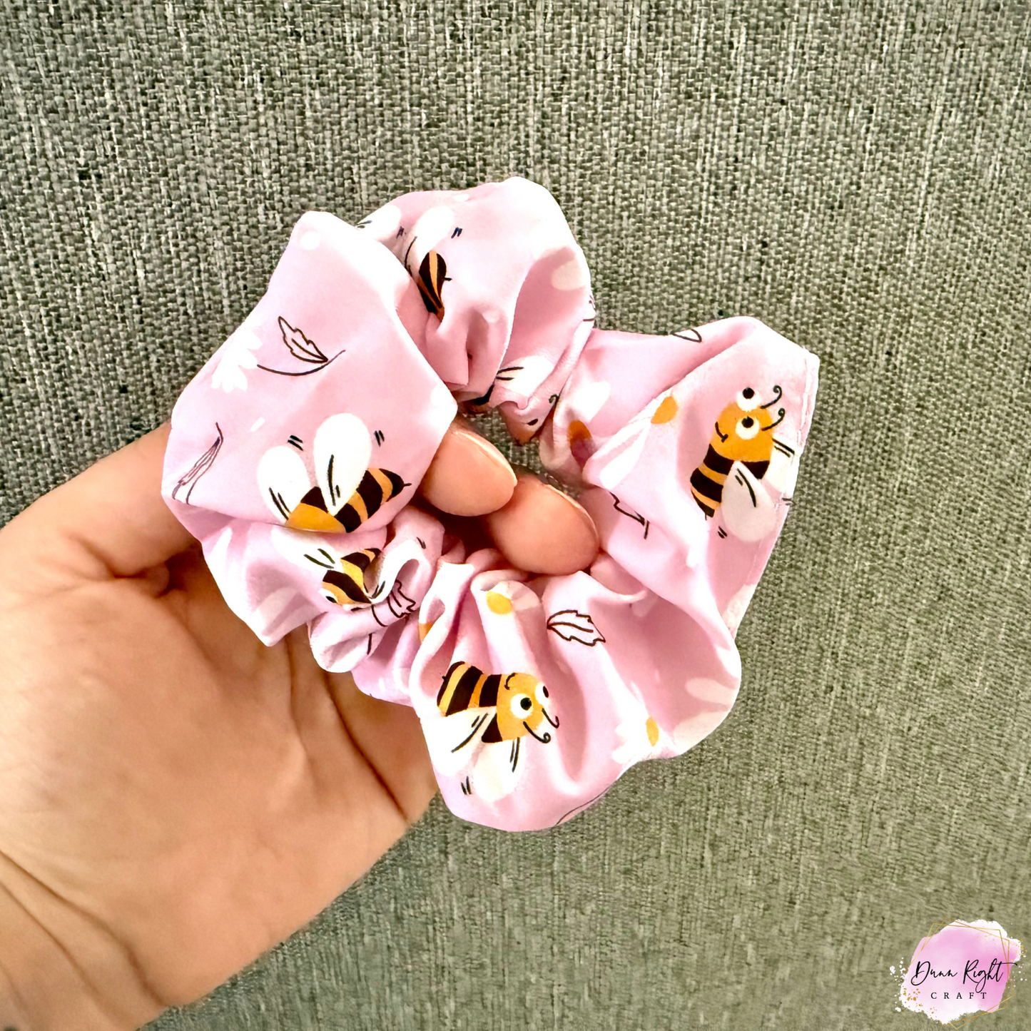 Bee Inspired Scrunchies