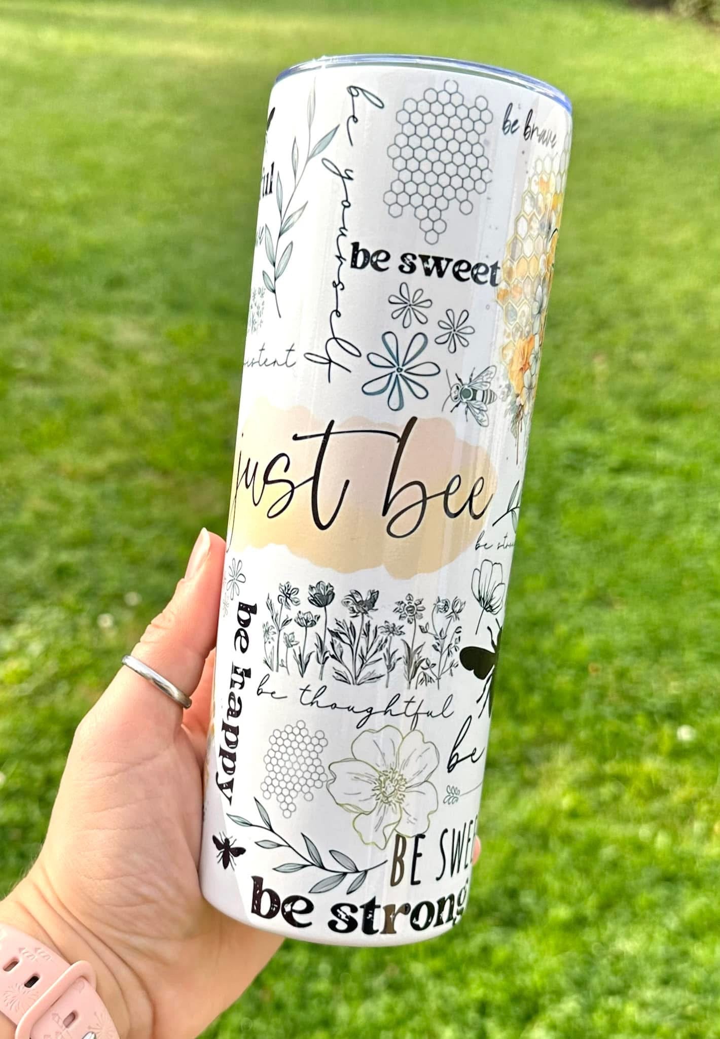 Bee 20 oz Tumbler - Dunn Right Craft