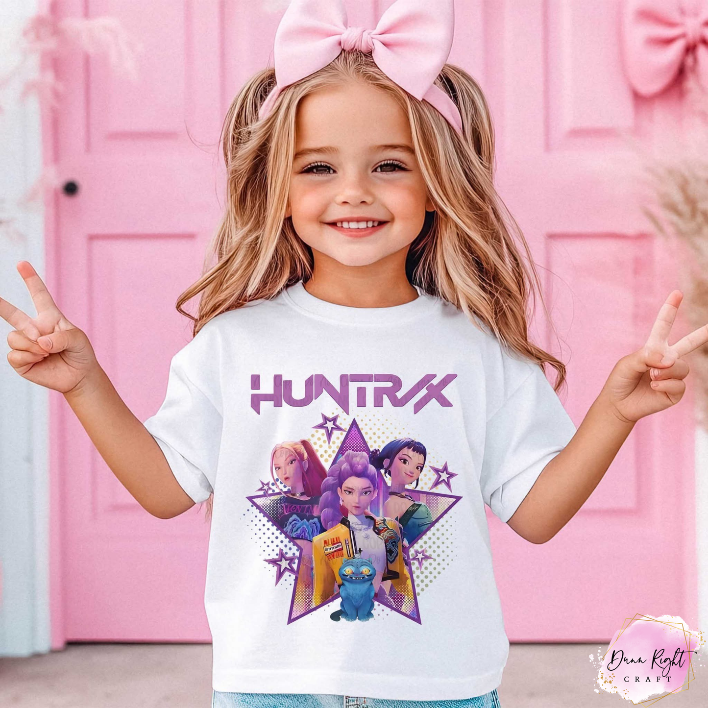Huntrax Girl k-pop t-shirt