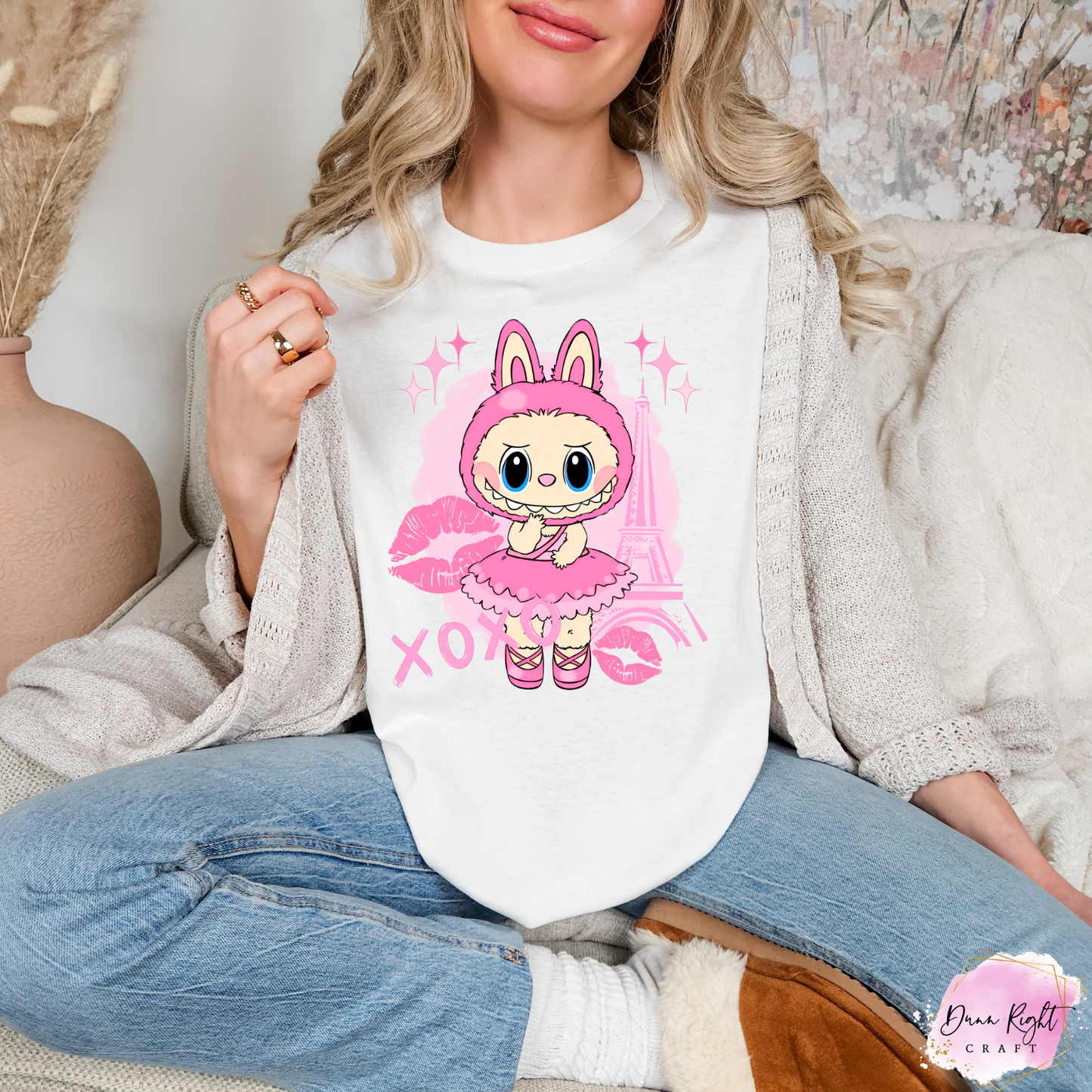 Lubabu Pink Ballerina Shirt – Cute Paris-Inspired Tee