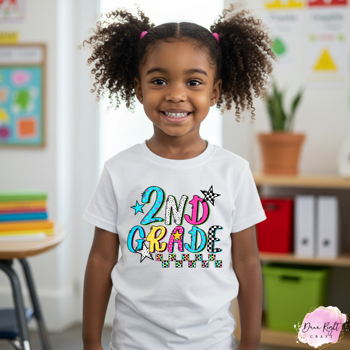 Back to School Shirt – Colorful Grade Graphic Tee for Kids