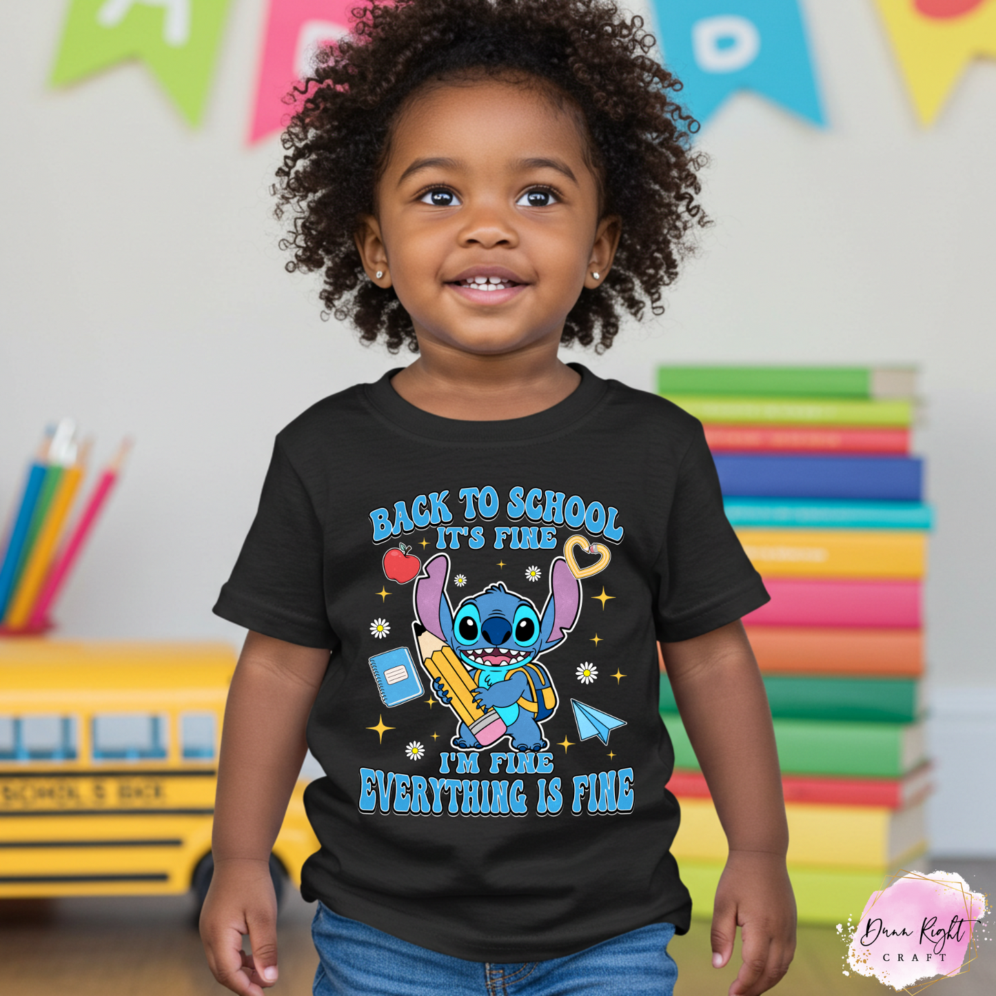 StitchBack to School Shirt – “Everything Is Fine” Parody Tee