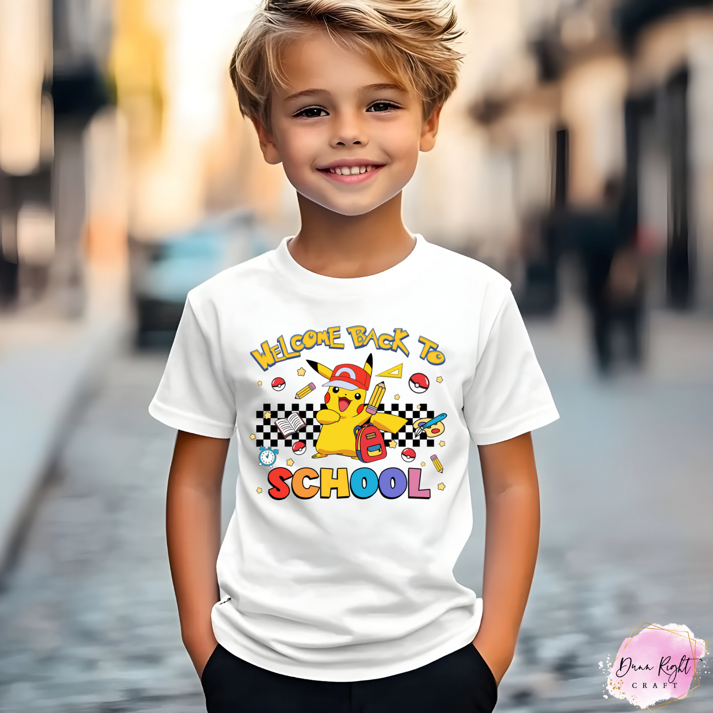 Pokemon Back to School Shirt for Kids