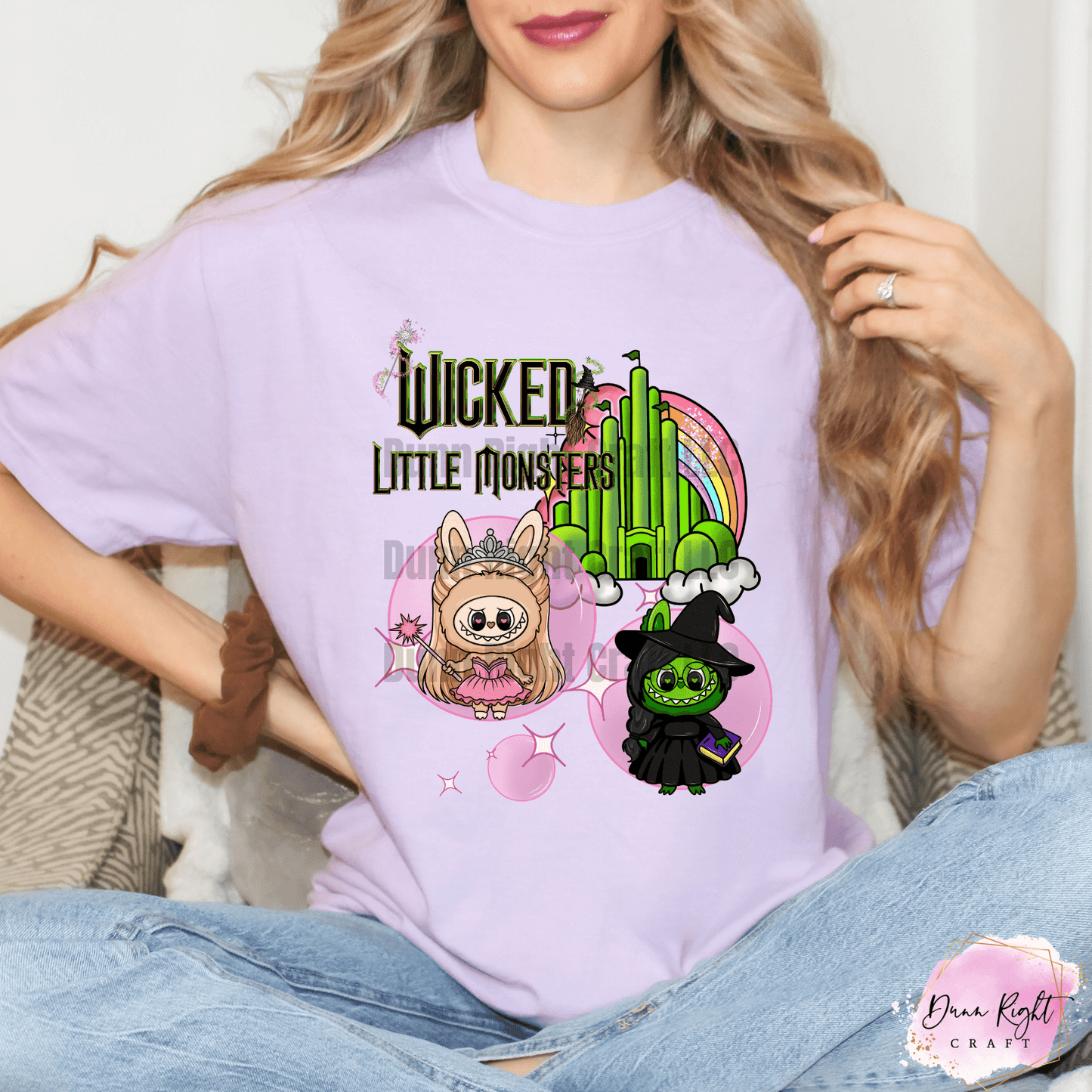 Wicked Little Monsters Tee / Cute Wizard of Oz Graphic Shirt