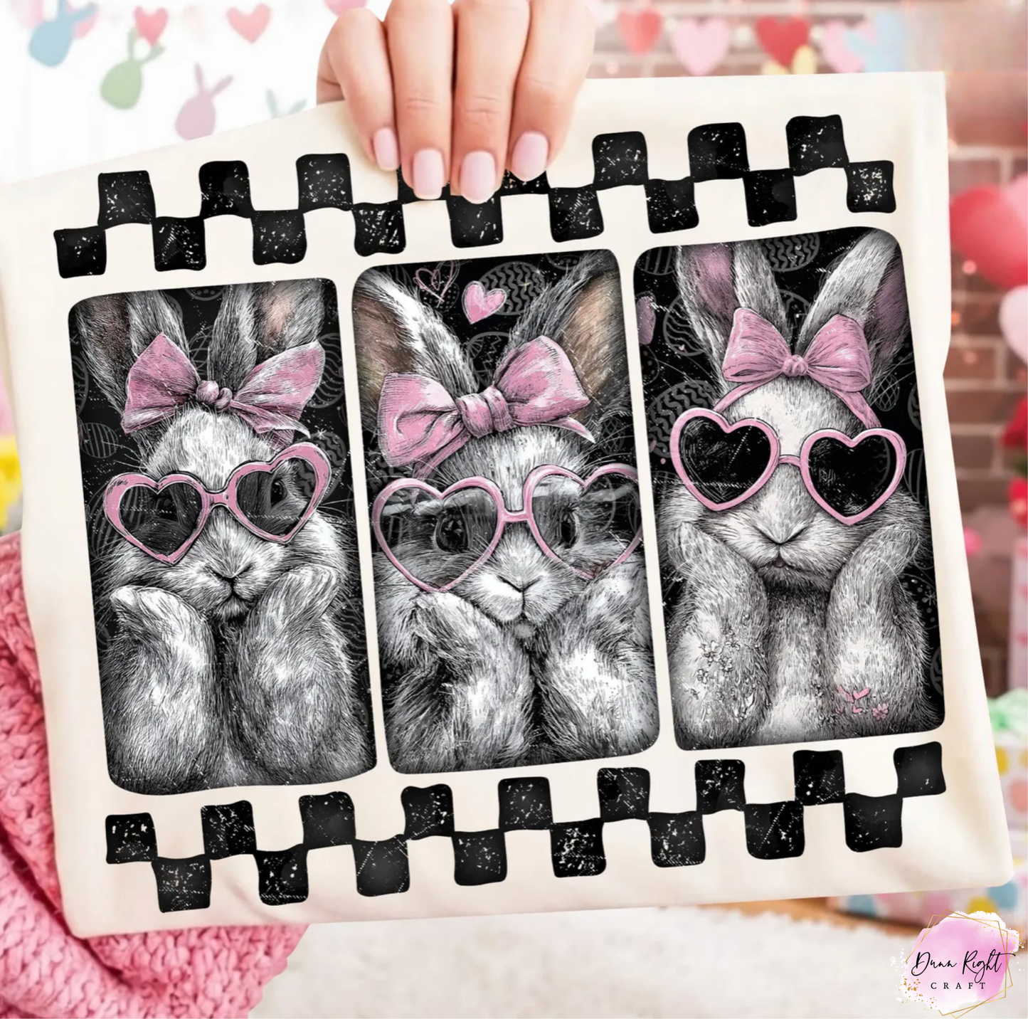 Easter Bunny Film Strip Shirt - Dunn Right Craft