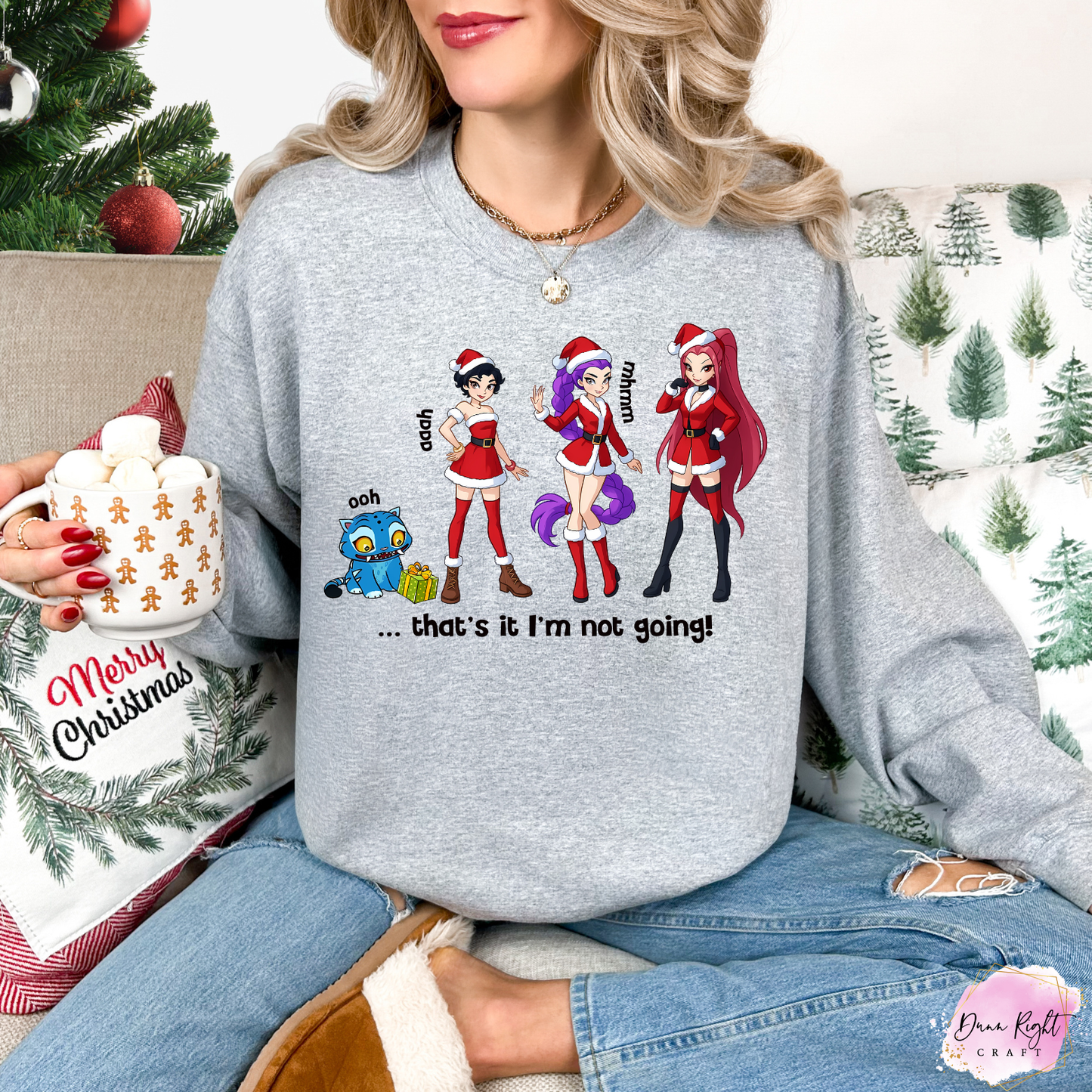 That’s It I’m Not Going Chrismas K Pop Sweatshirt
