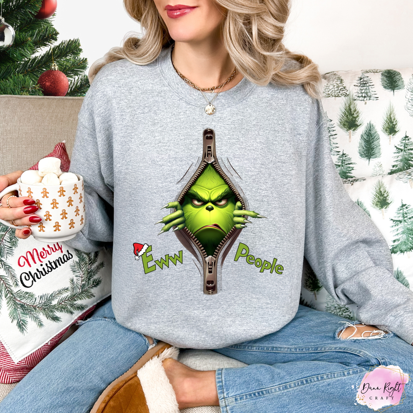 Eww People Christmas Sweatshirt