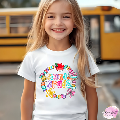 Personalized Back to School Shirt – Hello School Design for Kids