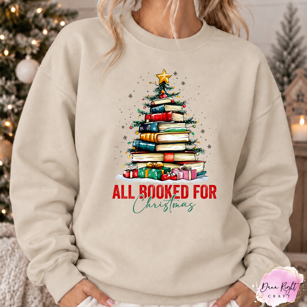 All Booked for Christmas - Dunn Right Craft