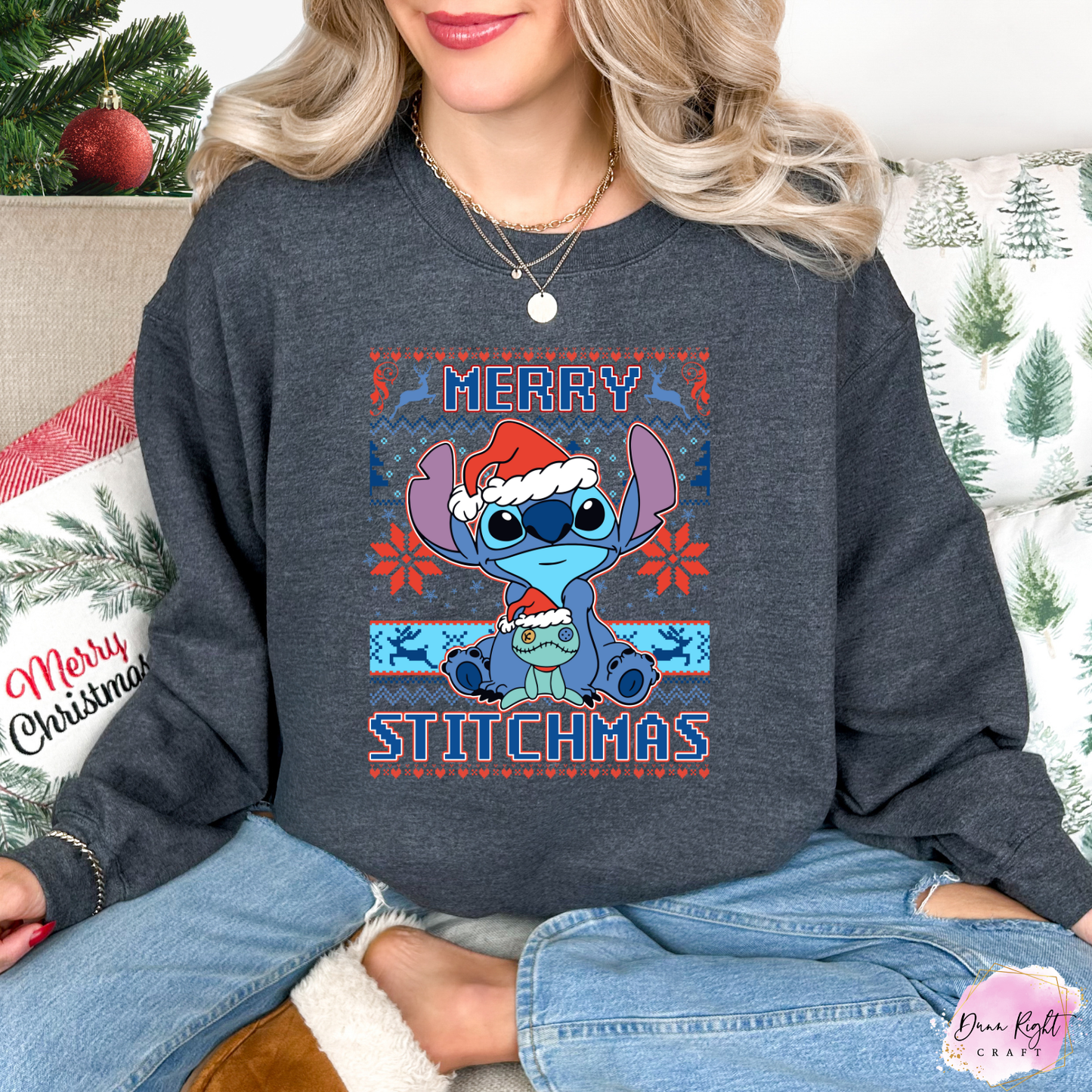 Merry Stitchmas Christmas Sweatshirt