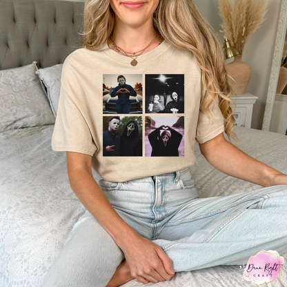 Michael Myers Heart Hands Halloween Sweatshirt