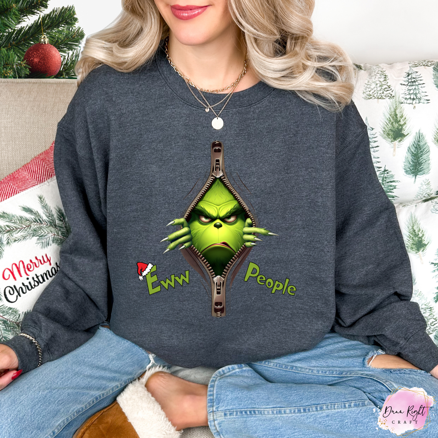 Eww People Christmas Sweatshirt
