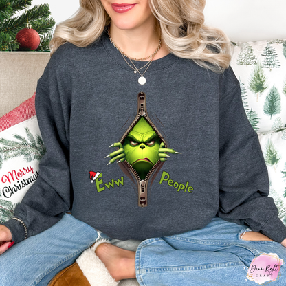 Eww People Christmas Sweatshirt