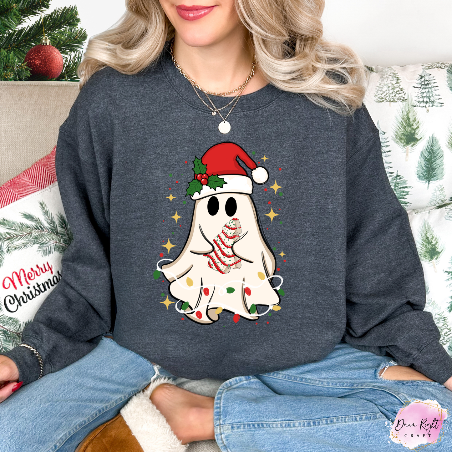 Ghost Drinking Hot Cocoa