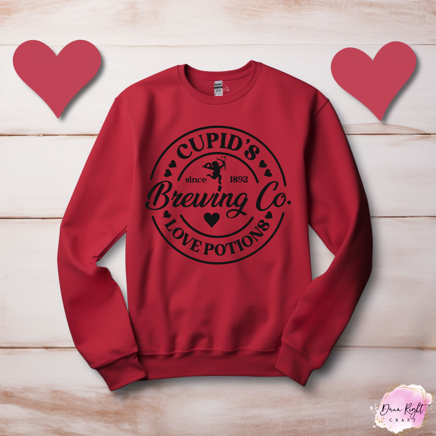 Cupid's Brewing Co Love Potions Sweatshirt - Dunn Right Craft
