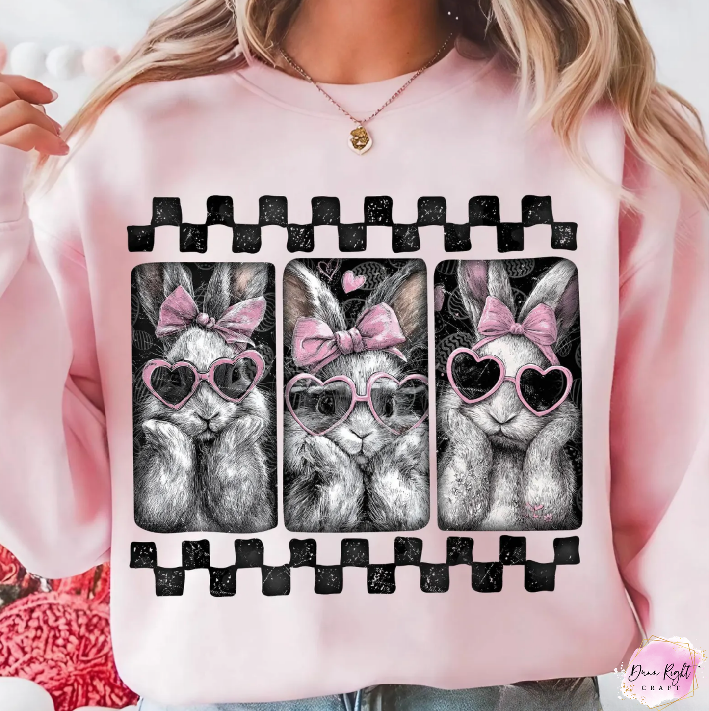 Easter Bunny Film Strip Shirt - Dunn Right Craft