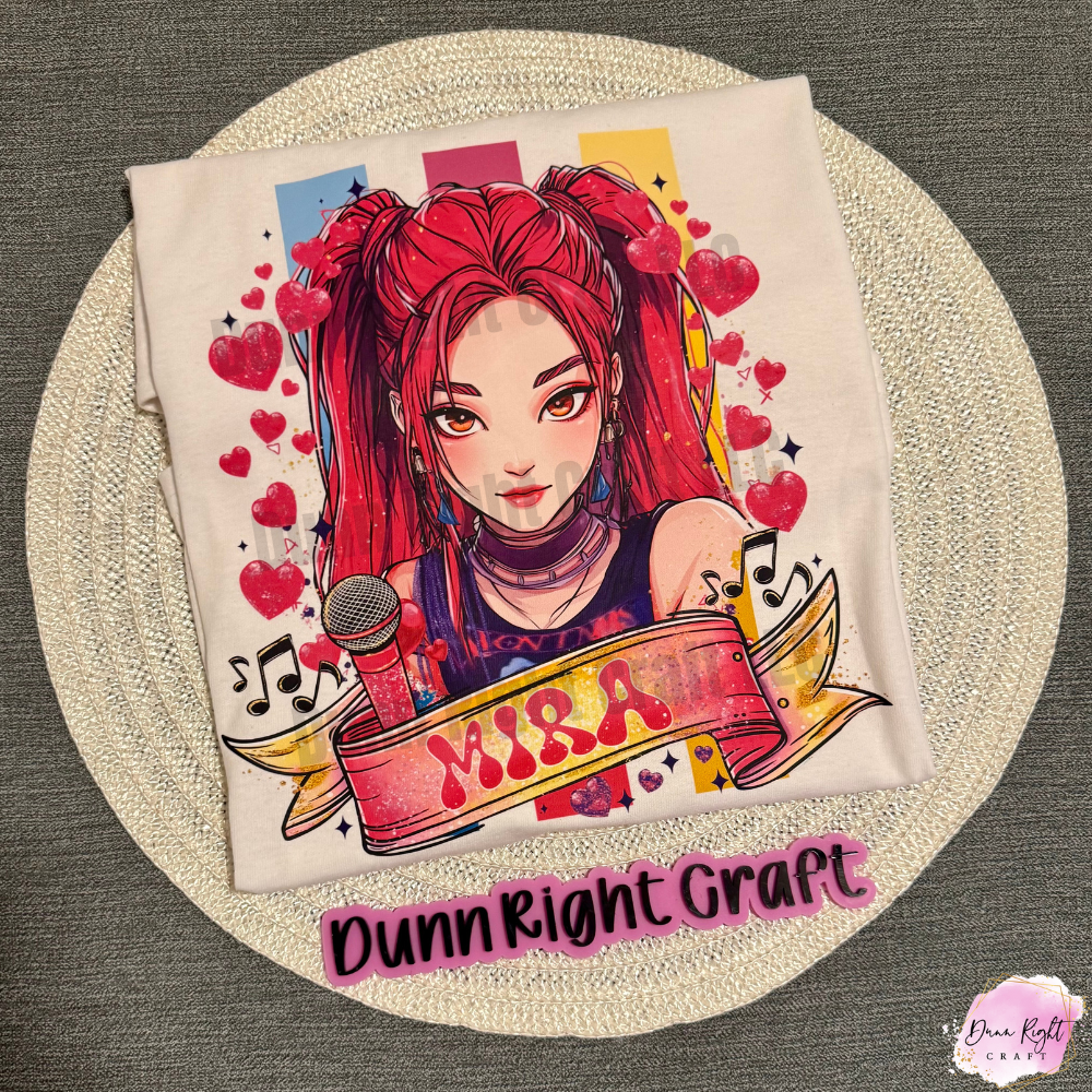 Mira Music K-Pop Girl Shirt