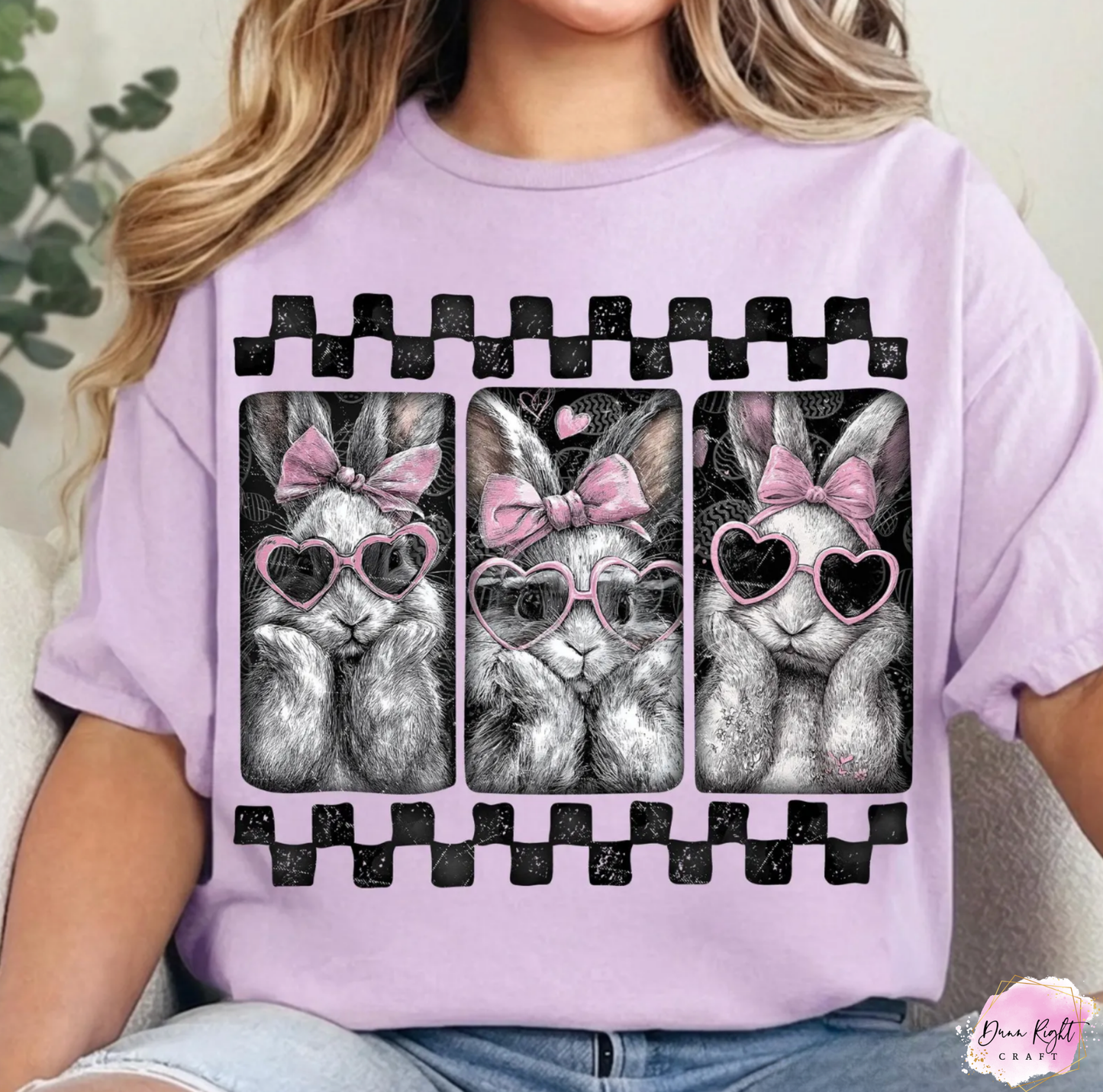 Easter Bunny Film Strip Shirt - Dunn Right Craft