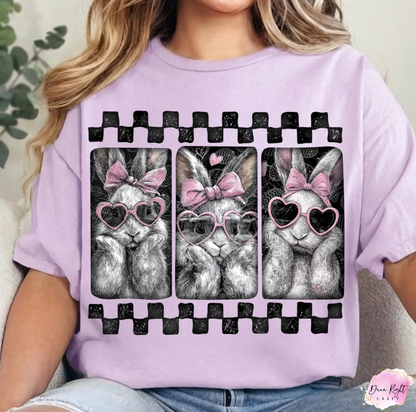 Easter Bunny Film Strip Shirt - Dunn Right Craft