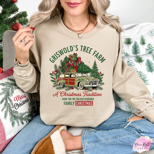 Griswold’s Tree Farm Christmas Sweatshirt