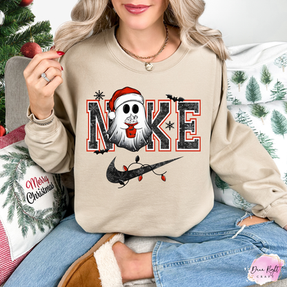 Christmas Ghost NIKE-Inspired Shirt
