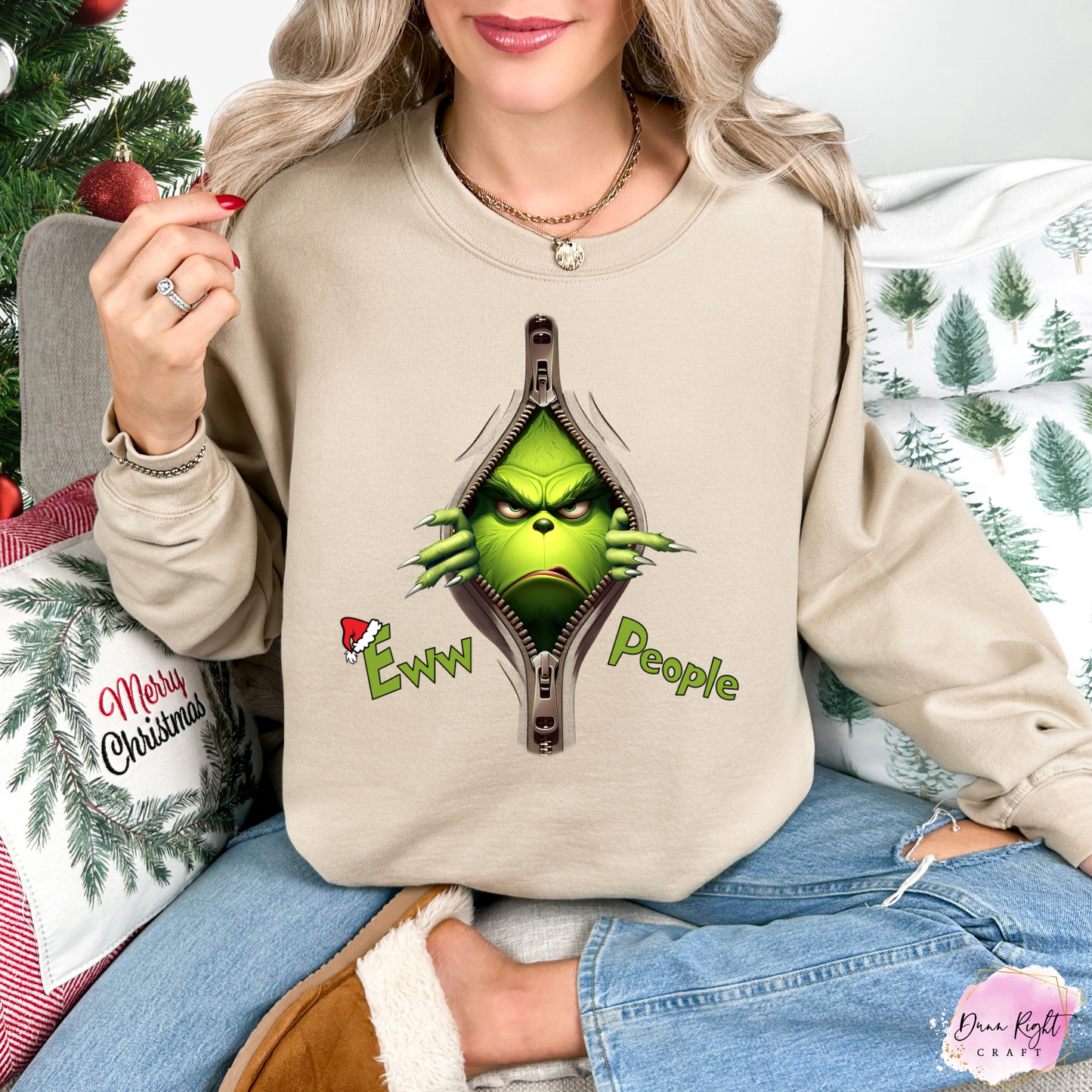 Eww People Christmas Sweatshirt