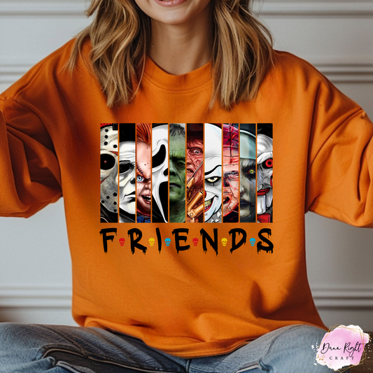Friends Horror Character Sweatshirt