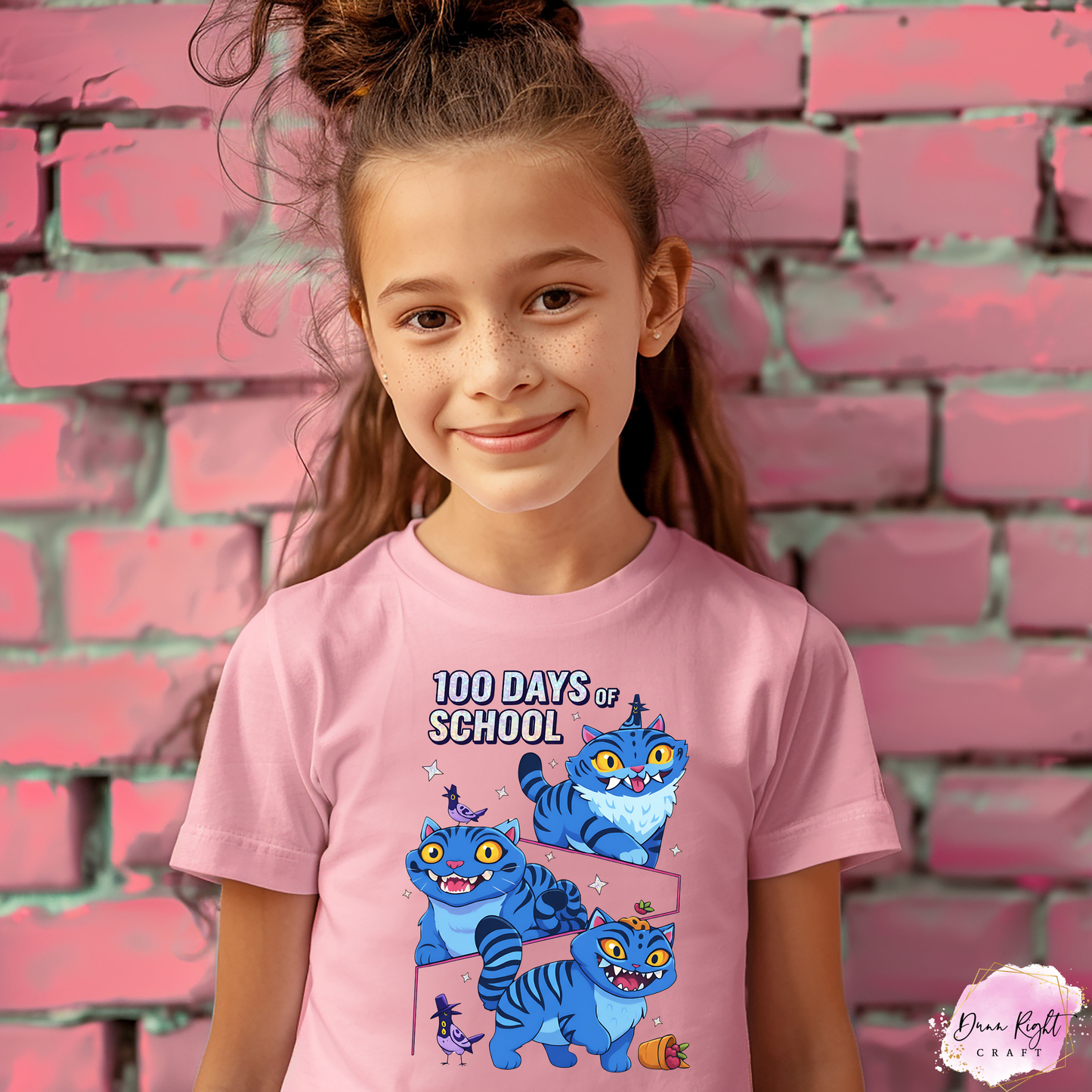 100 Days of School K-Pop Demon Hunters Shirt