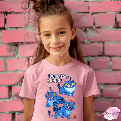 100 Days of School K-Pop Demon Hunters Shirt