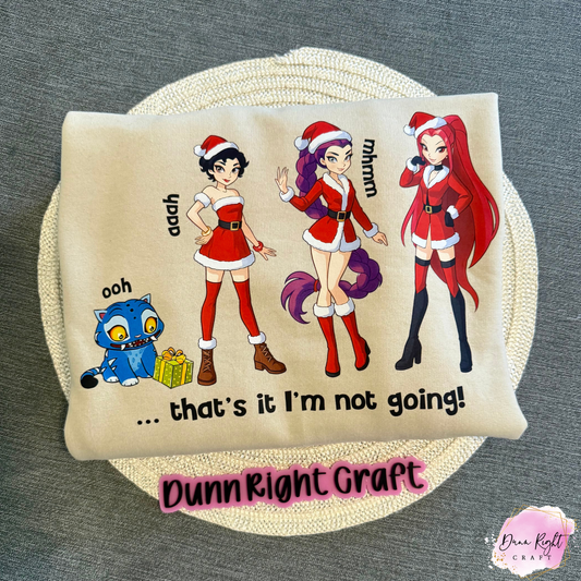 That’s It I’m Not Going Chrismas K Pop Sweatshirt